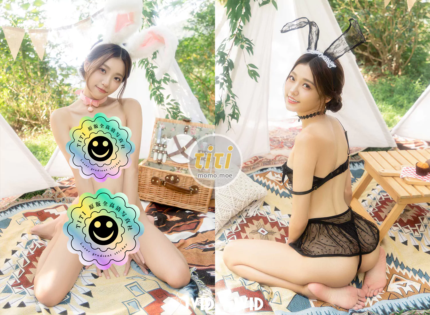 JVID 月刊写真184 野外誘捕《妍妍》！進入兔兔的蜜洞