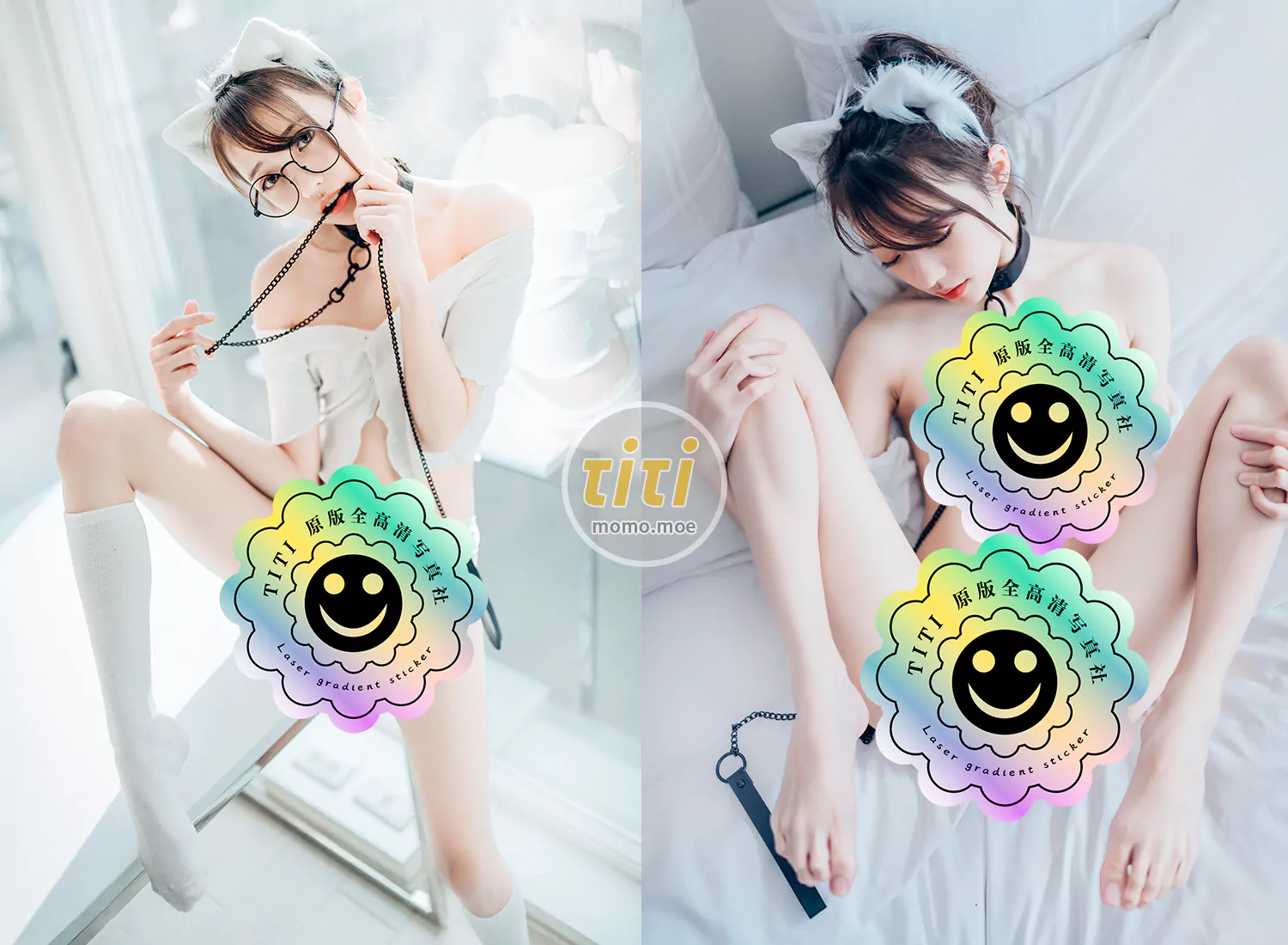 JVID –&nbsp;妍妍-猫女耳+透明制服