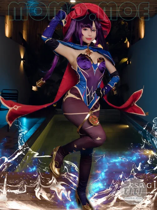 Asagi Kawaii – NO.004 Mona (Genshin Impact) [35P-136MB]-丽丝屋