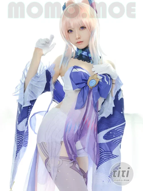 Asagiriai (愛ちゃん) – NO.002 原神珊瑚宫心海 [34P-406MB]-丽丝屋