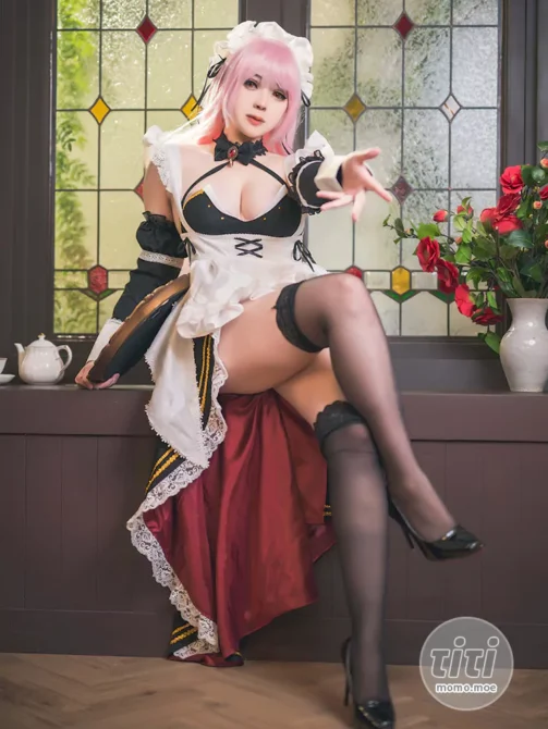 Hatori Sama – NO.15 Mori Calliope Maid [10P-102MB]-丽丝屋