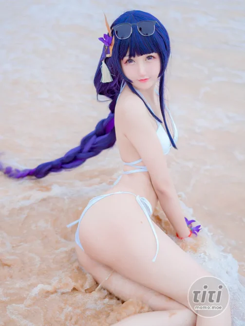 Kuuko W – NO.142 Raiden Swimsuit [15P-55.2M]-丽丝屋