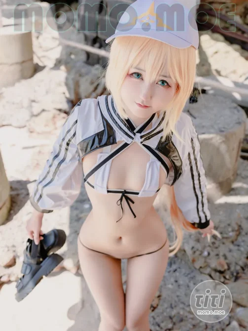 Kuuko W – NO.183 Summer Altria Caster(Fate Grand Order) [31P-213M]-丽丝屋