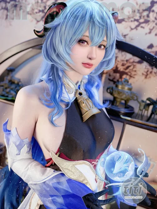 Machi馬吉 – NO.009 Ganyu [10P-40MB]-丽丝屋