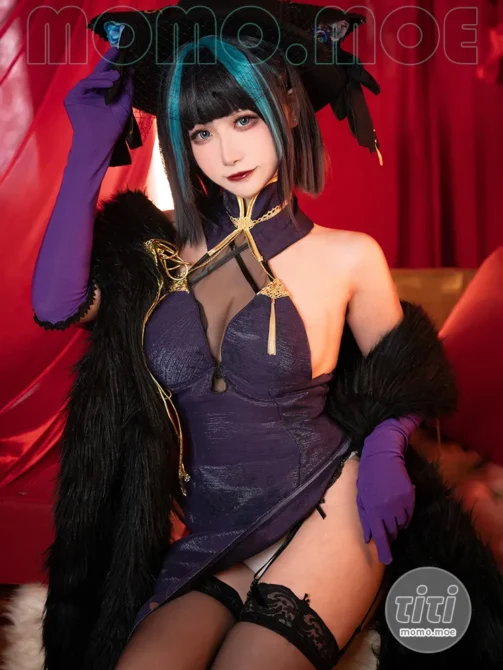 Momoko葵葵 – NO.36 碧蓝航线柴郡 音乐绚烂CaitSith [16P-27MB]-丽丝屋