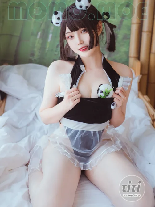 Natsuko夏夏子 – NO.032 熊猫女仆 [64P+1V-372MB]-丽丝屋