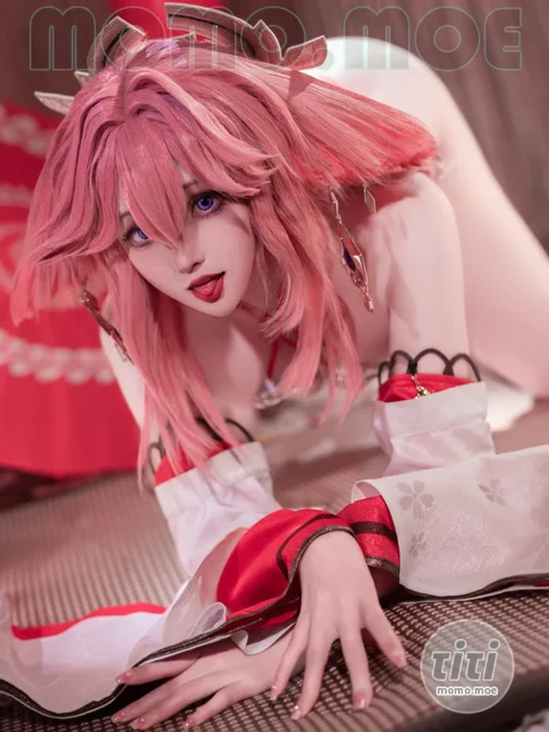 Natsuko夏夏子 – NO.035 八重神子 [91P-618MB]-丽丝屋