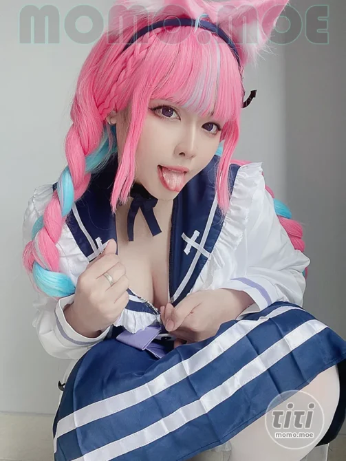 Neppu ネップ – NO.042 Minato Aqua – Hololive [49P-525MB]-丽丝屋