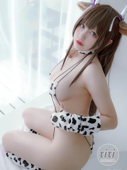 Nyako喵子 – NO.57 樫野本 奶牛比基尼 [74P-1V 598M]-丽丝屋