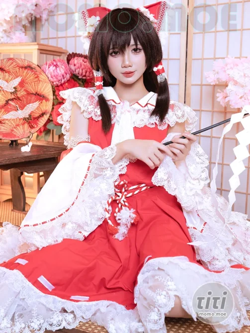 PoppaChan – NO.045 Reimu Hakurei – Touhou Project [111P+14V-1.12GB]-丽丝屋