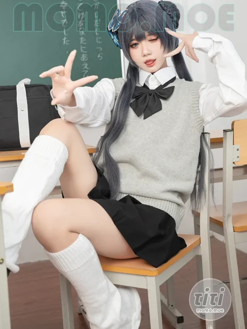 PoppaChan – NO.064 Kisaki Student [134P+11V-921MB]-丽丝屋