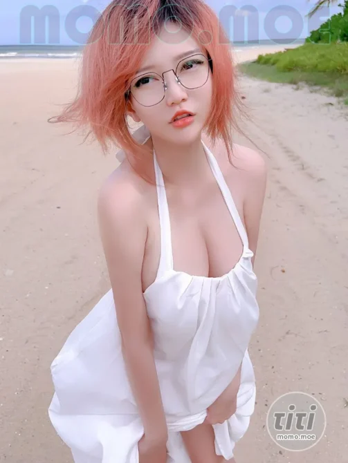 Potato Godzilla – NO.125 Bikini And White Dress [20P-11M]-丽丝屋