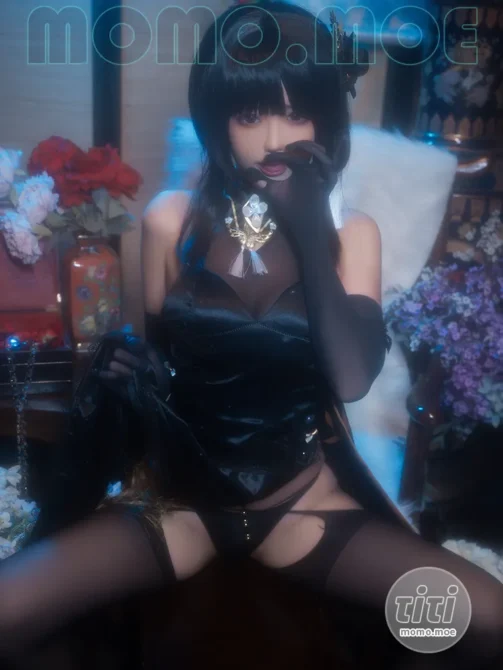 Quan冉有点饿 – NO.028 碧蓝航线 镇海旗袍 [44P-976MB]-丽丝屋