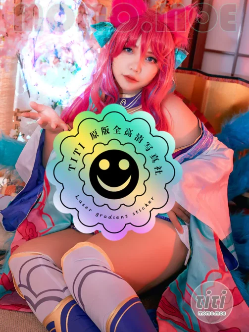 Queenie Chuppy – NO.001 Spirit Blossom Ahri [25P-103MB]-丽丝屋