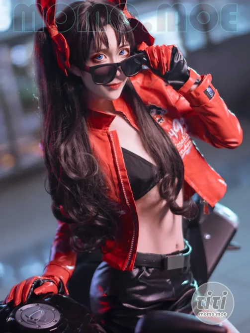 Sakiiii翎柒 – NO.017 机车凛 [9P-76MB]-丽丝屋