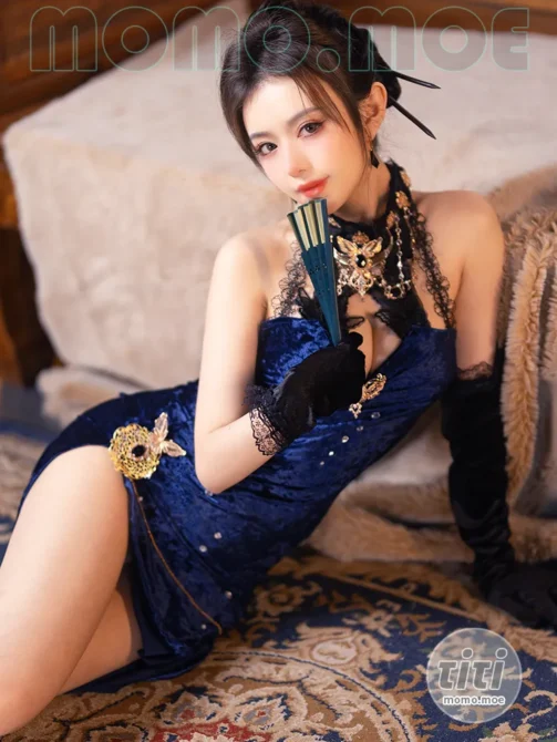 Shika小鹿鹿 – NO.103 烽火经年旗袍 [24P+2V-126M]-丽丝屋