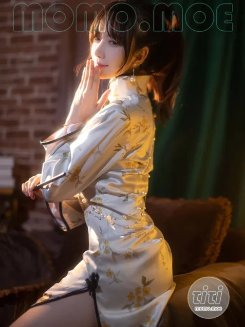 Shika小鹿鹿 – NO.108 中秋旗袍 [12P-52MB]-丽丝屋