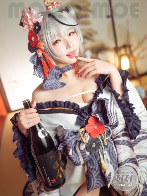 Takanashi Hanari – NO.009 Sakamata Chloe yukata [33P-711MB]-丽丝屋