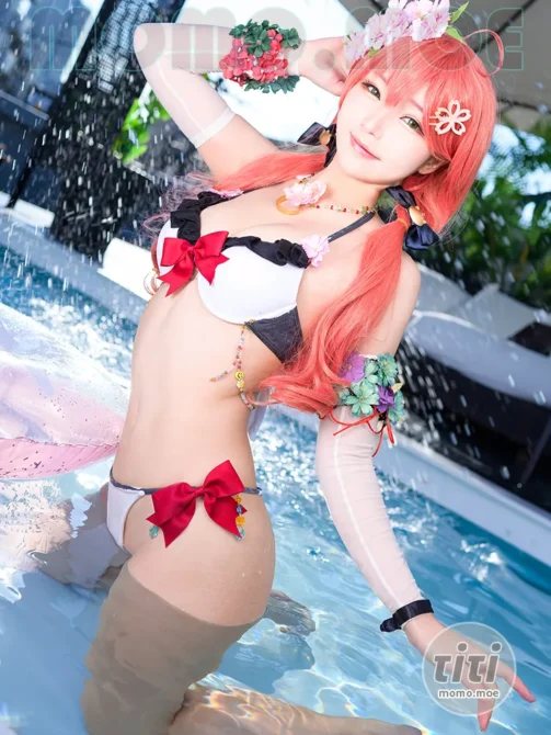 Takanashi Hanari – NO.014 Miko bikini [19P-48MB]-丽丝屋