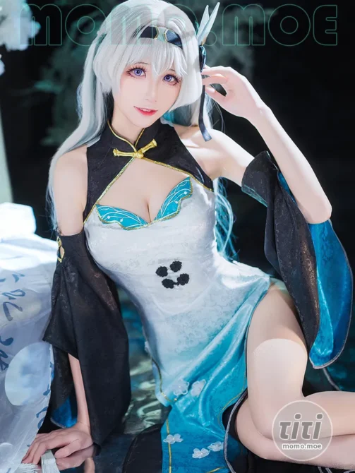 Tomoyo酱 – NO.031 星穹铁道 流萤旗袍 [24P-106MB]-丽丝屋