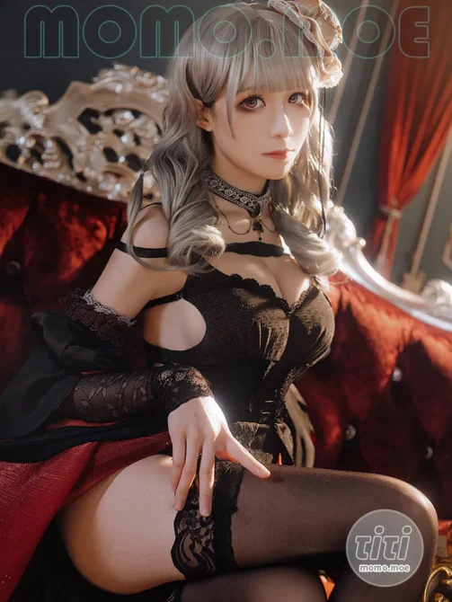 Tomoyo酱 – NO.035 碧蓝 吕佐夫礼服 [28P-110MB]-丽丝屋