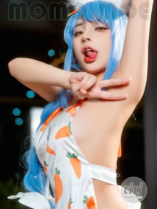 Yuumeilyn – NO.025 Usada Pekora [40P+2V-1.48GB]-丽丝屋