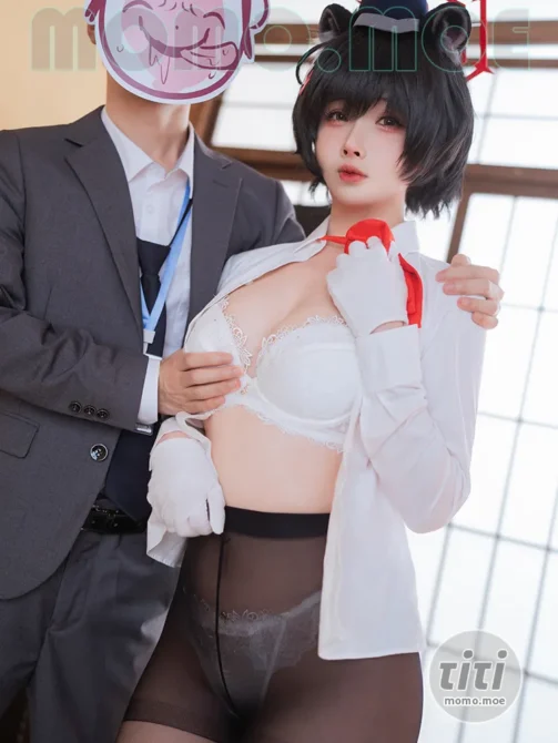 rioko凉凉子 – NO.137 蔚蓝档案椿导游 [62P+12V-1.06GB]-丽丝屋