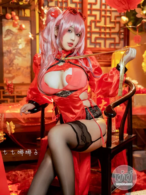 七七娜娜子 – NO.007 布莱默顿新春旗袍 [108P+6V-392M]-丽丝屋