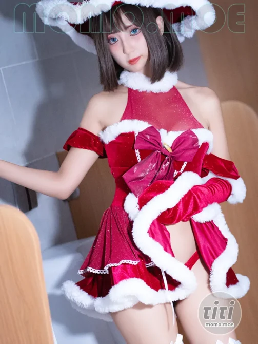 三水子 – NO.009 圣诞小裙子 [72P-366MB]-丽丝屋