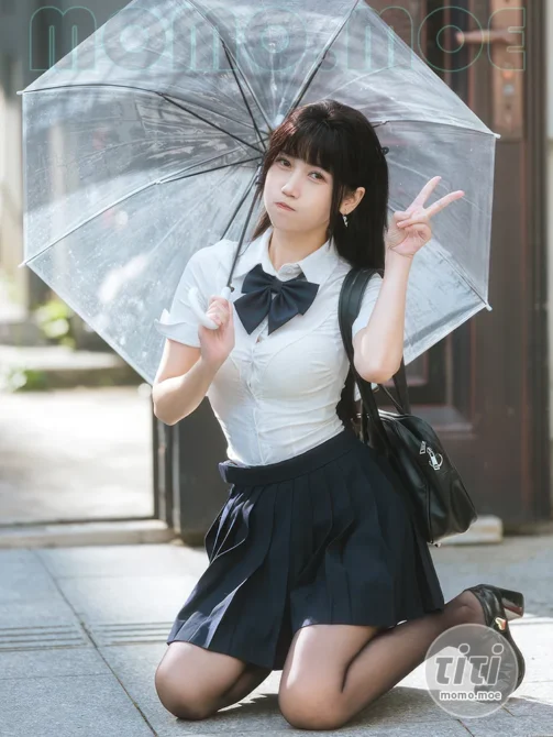 不呆猫 – NO.065 JK学妹户外 [59P-390M]-丽丝屋