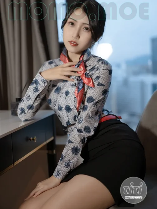 不呆猫 – NO.070 东航空姐制服 [66P+1V-1.6G]-丽丝屋