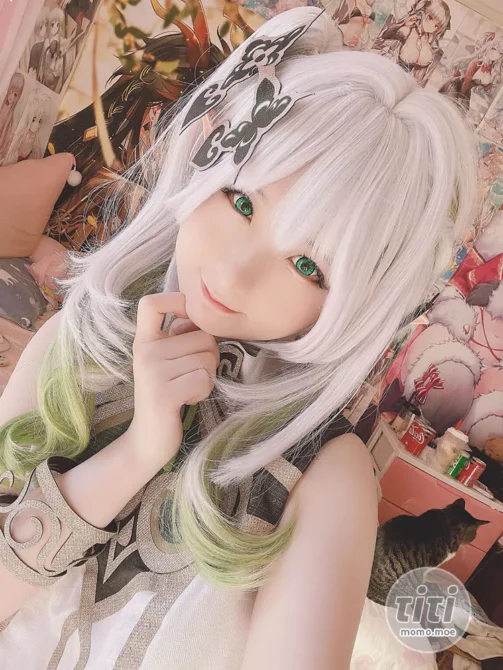 习呆呆(Misa呆呆) – 草神 [21P2V-34.7MB]-丽丝屋