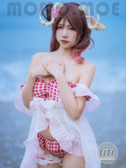 二佐Nisa – NO.160 泰拉夏日纪事 艾雅法拉泳装 [34P-383MB]-丽丝屋