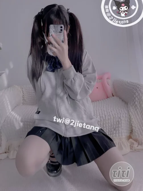 二阶堂 (2jietang) – NO.016 灰色外套 [105P-43M]-丽丝屋