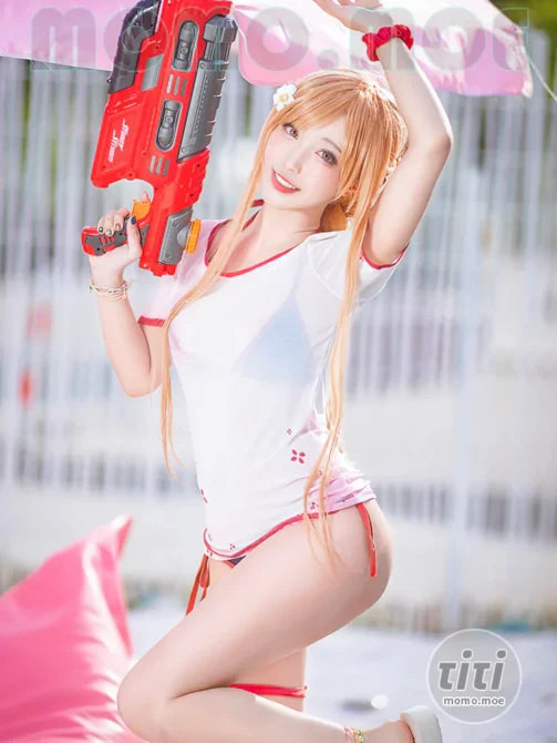 切切celia – NO.012 亚丝娜泳装 [21P-190M]-丽丝屋