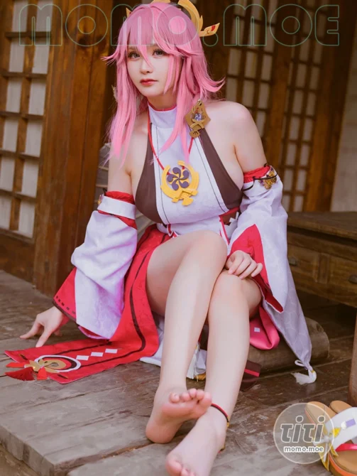 前羽rr – NO.021 原神 八重神子 [36P-137MB]-丽丝屋