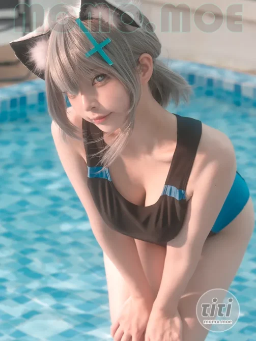 发财阿弦 – NO.004 白子泳装 [20P-289M]-丽丝屋