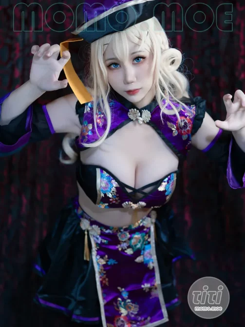 坊橋夜泊 – NO.002 Sugar Whip 戦闘キョンシー 紫 [40P-375M]-丽丝屋