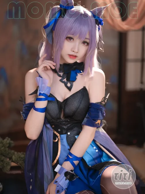 大大卷卷小卷 – NO.033 原神刻晴 皮肤 [21P-163MB]-丽丝屋