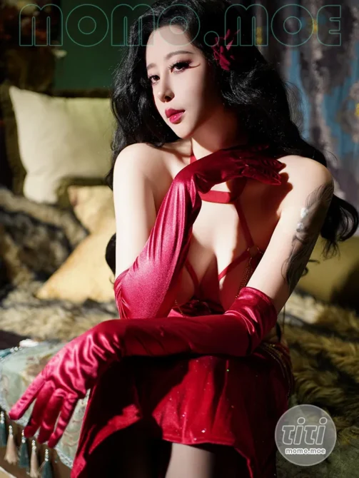 奈汐酱nice – NO.077 红爵夫人 [58P+1V-472MB]-丽丝屋