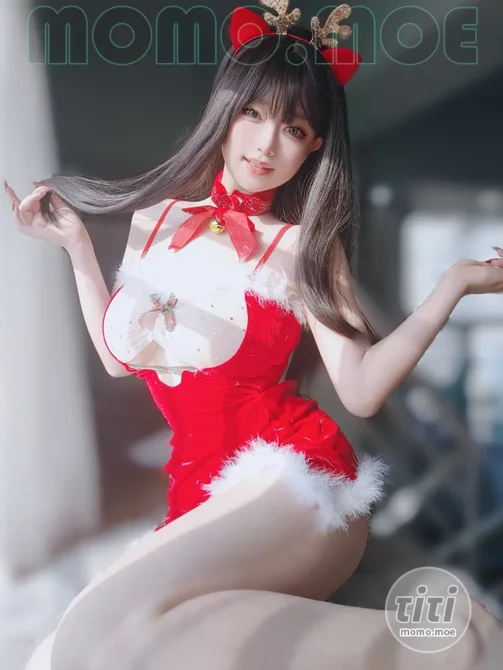 女主K – NO.038 圣诞麋鹿 [100P+1V-212MB]-丽丝屋