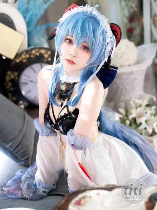 安食Ajiki – NO.06 原神 甘雨 [48P-515M]-丽丝屋