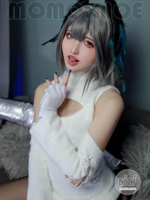 山崎怜 – NO.001 アークナイツ ホルハイヤ 縦セーター [91P-517MB]-丽丝屋