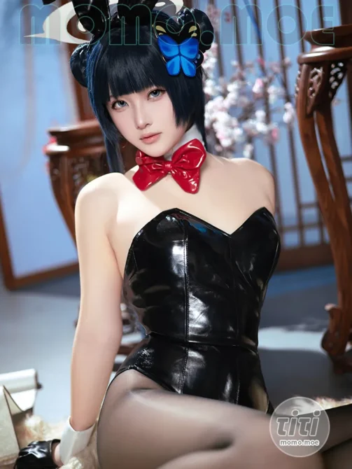 屿鱼 – NO.036 蔚蓝档案 龙华妃咲 兔女郎 [40P-268MB]-丽丝屋