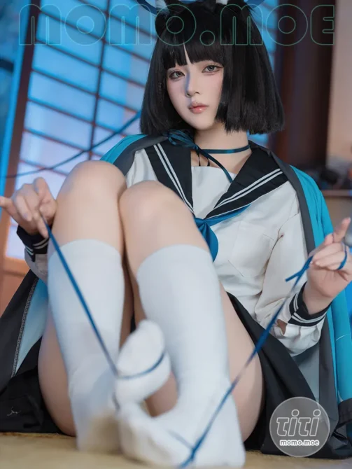 屿鱼 – NO.065 桐生桔梗 [53P-553MB]-丽丝屋