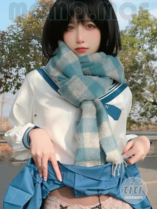 布丁大法 – NO.165 户外黑丝JK [13P-152MB]-丽丝屋