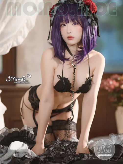 弥美Mime – NO.040 Shizuku Kuroe [8P-32M]-丽丝屋