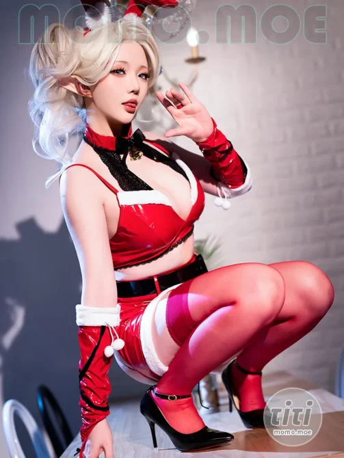 星之迟迟 – NO.175 2023年 圣诞精灵篇C [90P+1V-3.05GB]-丽丝屋