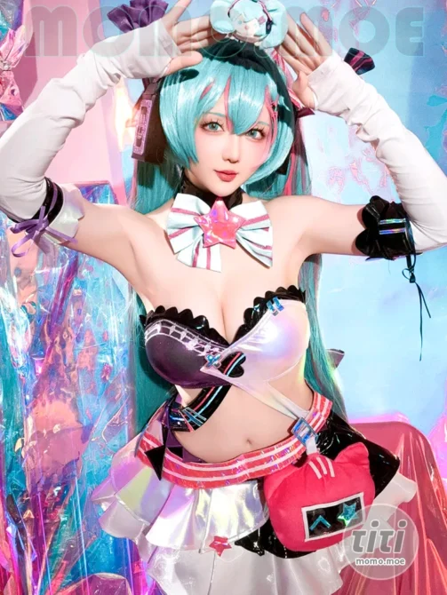 星之迟迟 – NO.206 Miku初音未来 喵斯快跑 [73P-117MB]-丽丝屋