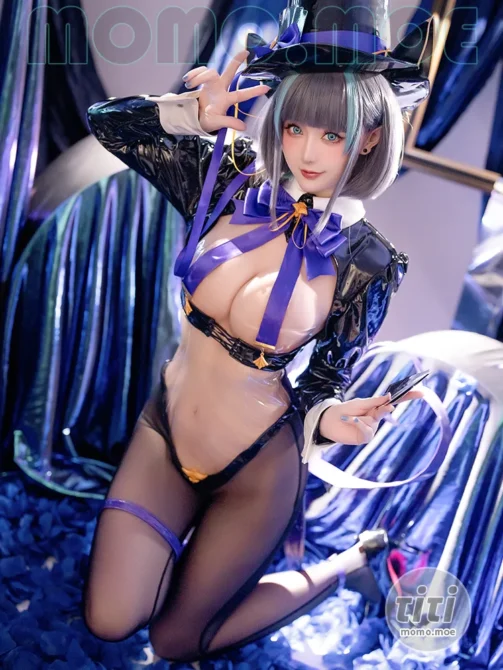 星之迟迟 – NO.214 24年08月计划B 碧蓝航线 柴郡 绚烂夜梦 [32P-280MB]-丽丝屋